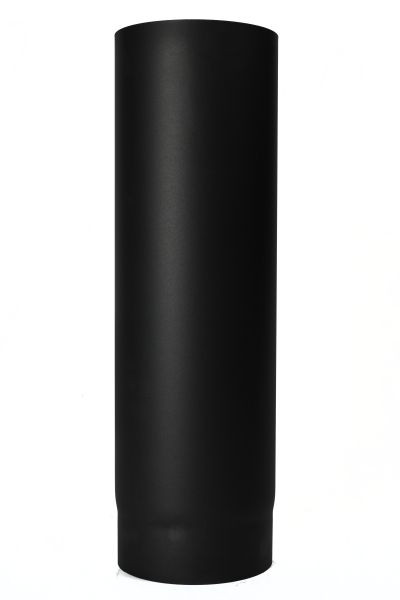 1.000mm rökrör av stål - 150mm diameter svart