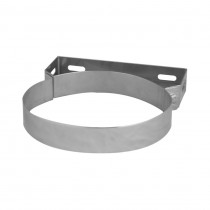 Rostfri skorsten väggfästen styv Ø 130mm - 200mm