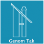 Genom tak 